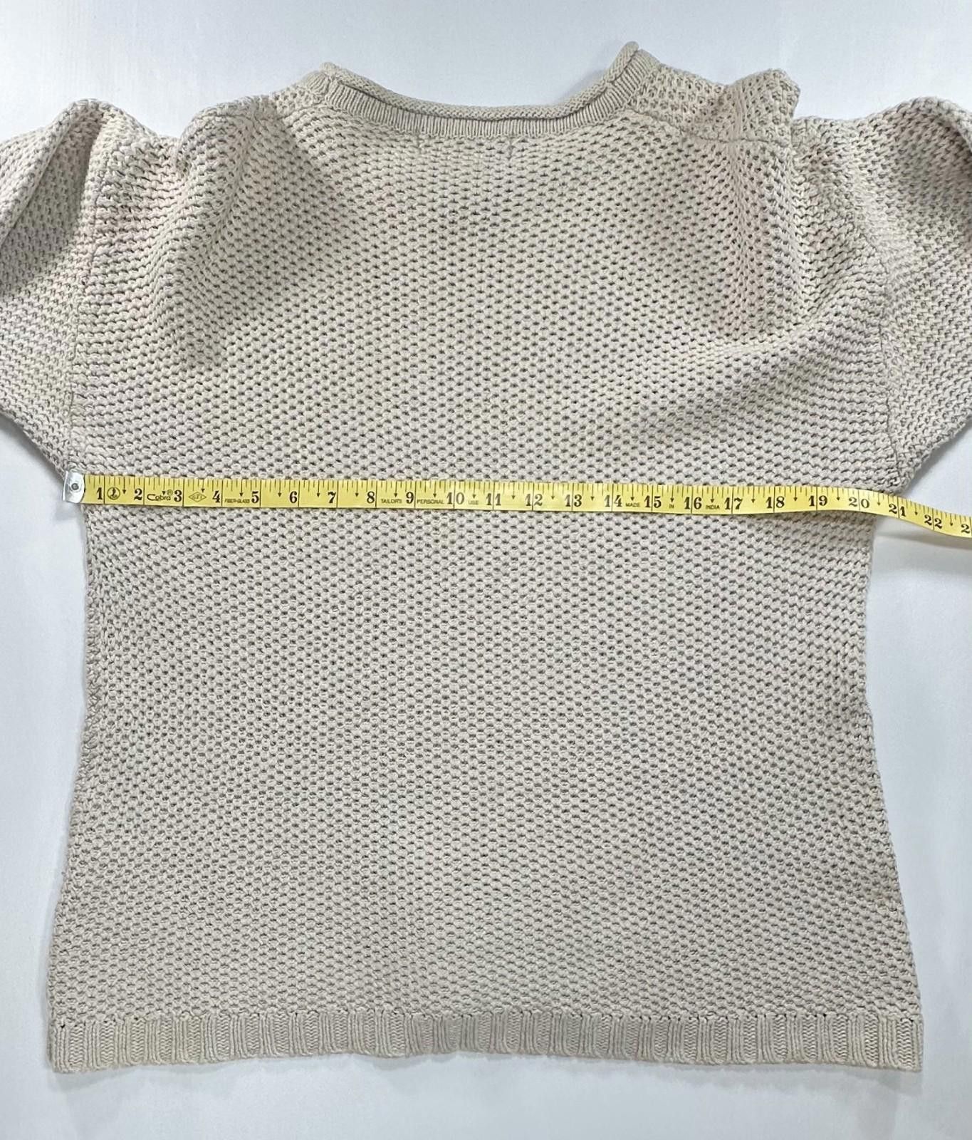 Greatland Apparel GreatLand Cable-Knit Ramie/Cotton Blend Sweater Brown Mens L Size US L / EU 52-54 / 3 - 3 Thumbnail