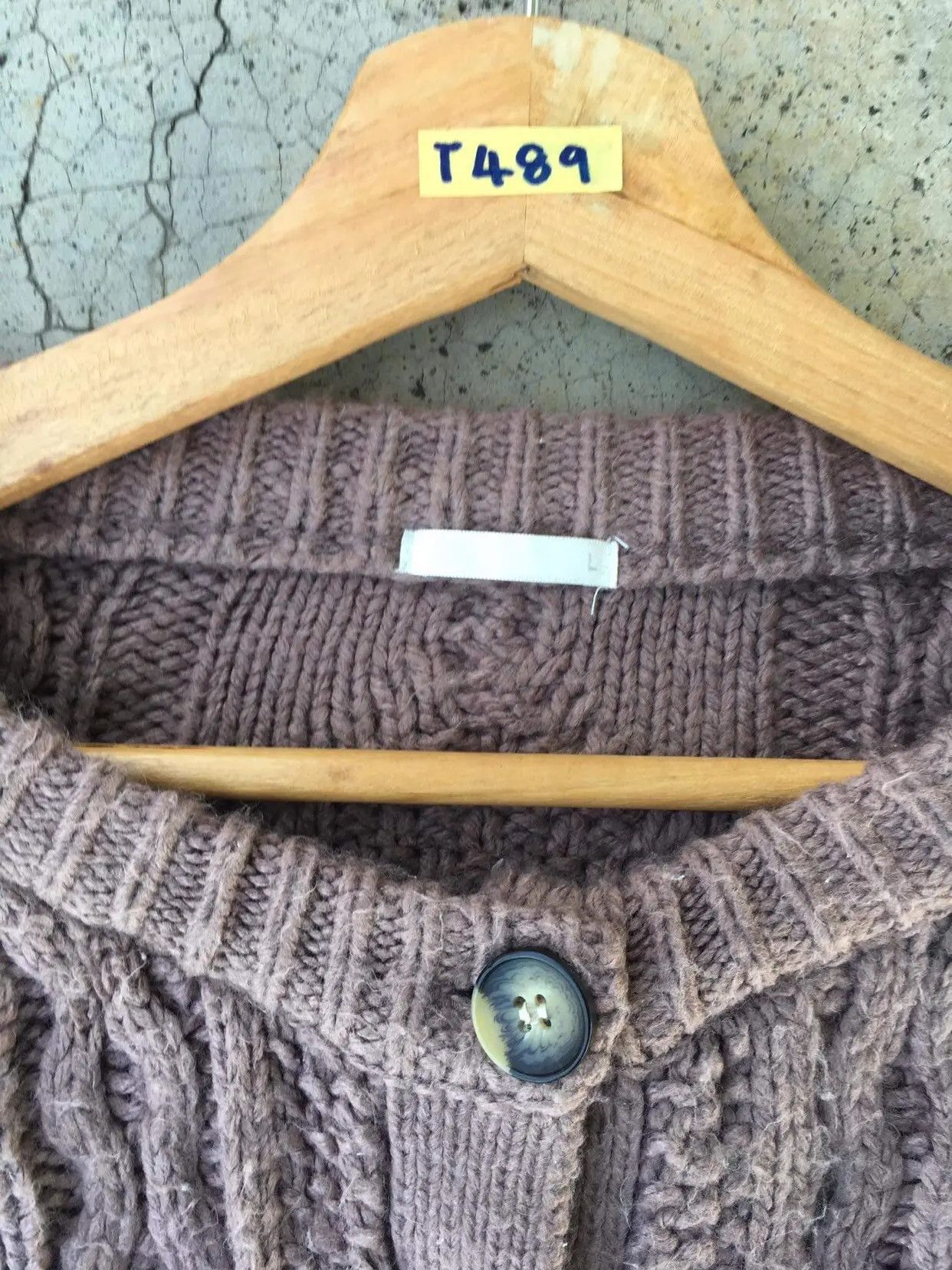 Homespun Knitwear × Japanese Brand 📌Japanese GU Pullover Pureknit Knitting Cardigan Pattern Size US XL / EU 56 / 4 - 7 Thumbnail