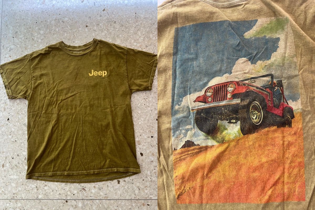 Jeep Jeep Spirit 1941 Rare Shirt Heritage Front Puff Print Logo Size US L / EU 52-54 / 3 - 1 Thumbnail