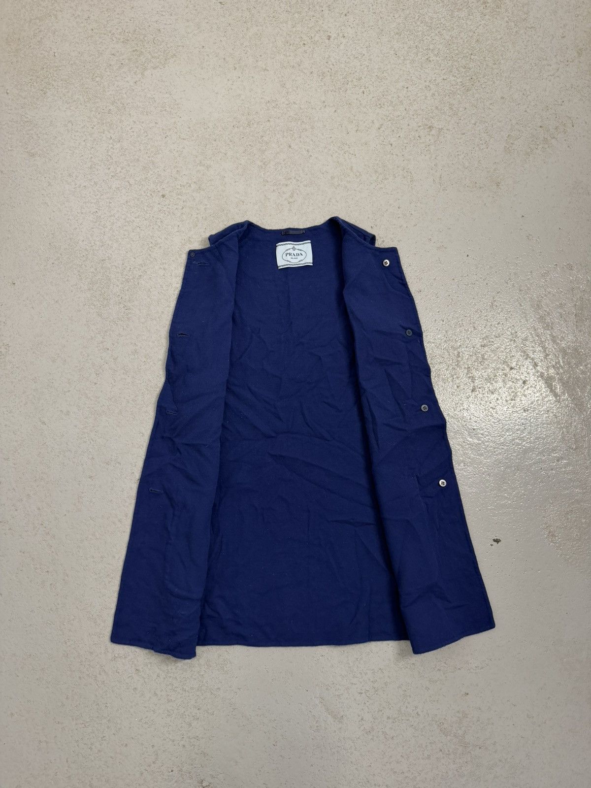 Prada Prada Wool Cape / Vest Size M / US 6-8 / IT 42-44 - 8 Thumbnail