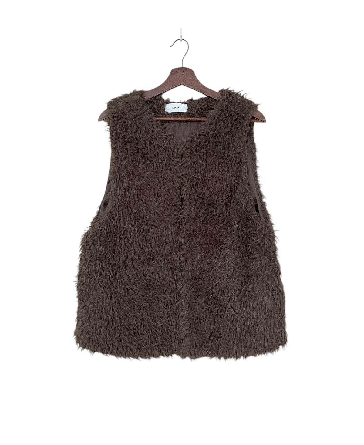 Japanese Brand Vintage Japanese Brand Lulala Sherpa Vest 2000s Size US L / EU 52-54 / 3 - 1 Thumbnail