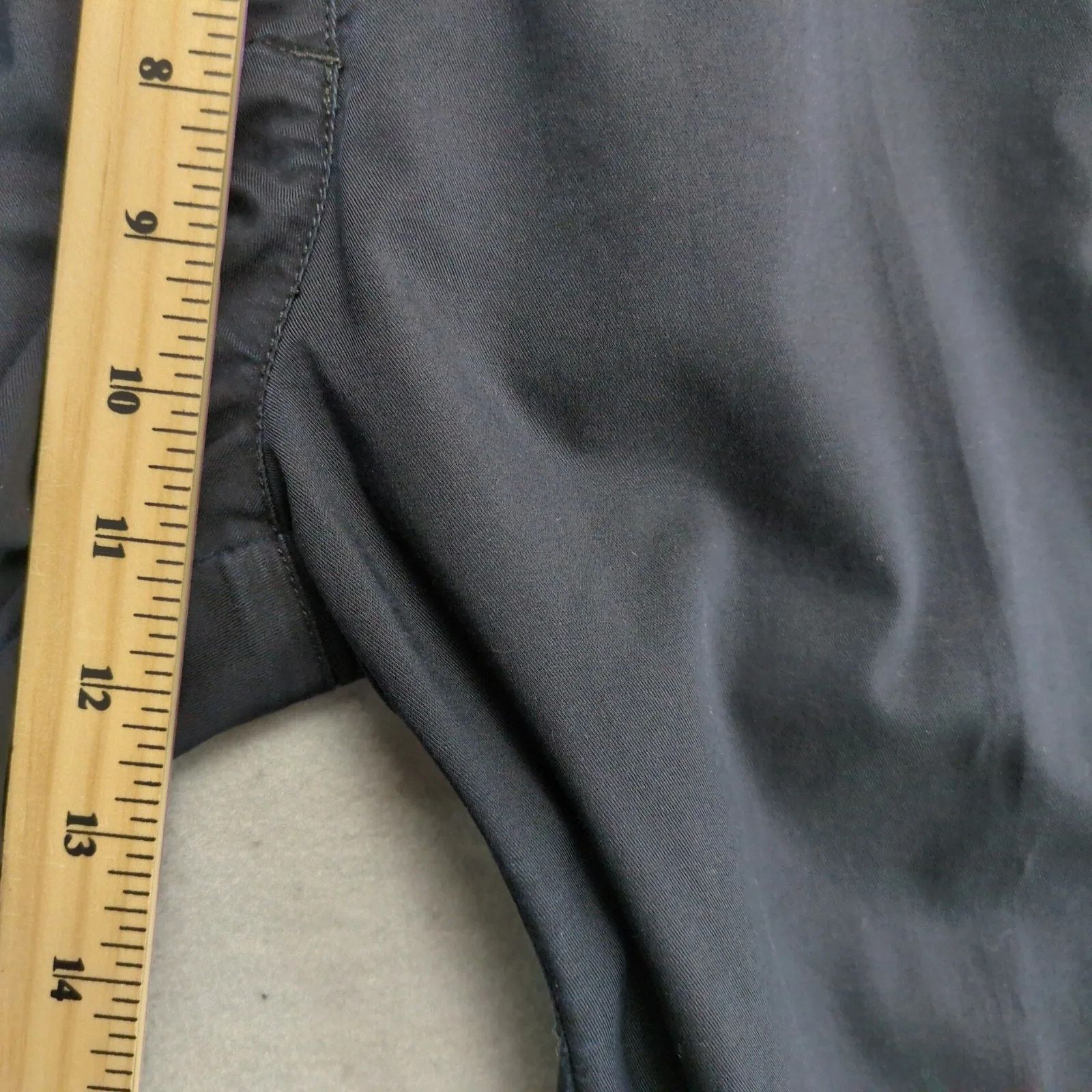 Adidas Vtg Y2K Adidas Stretch Black Shorts Women's 14 35x14" Size 36" / US 14 / IT 50 - 8 Thumbnail