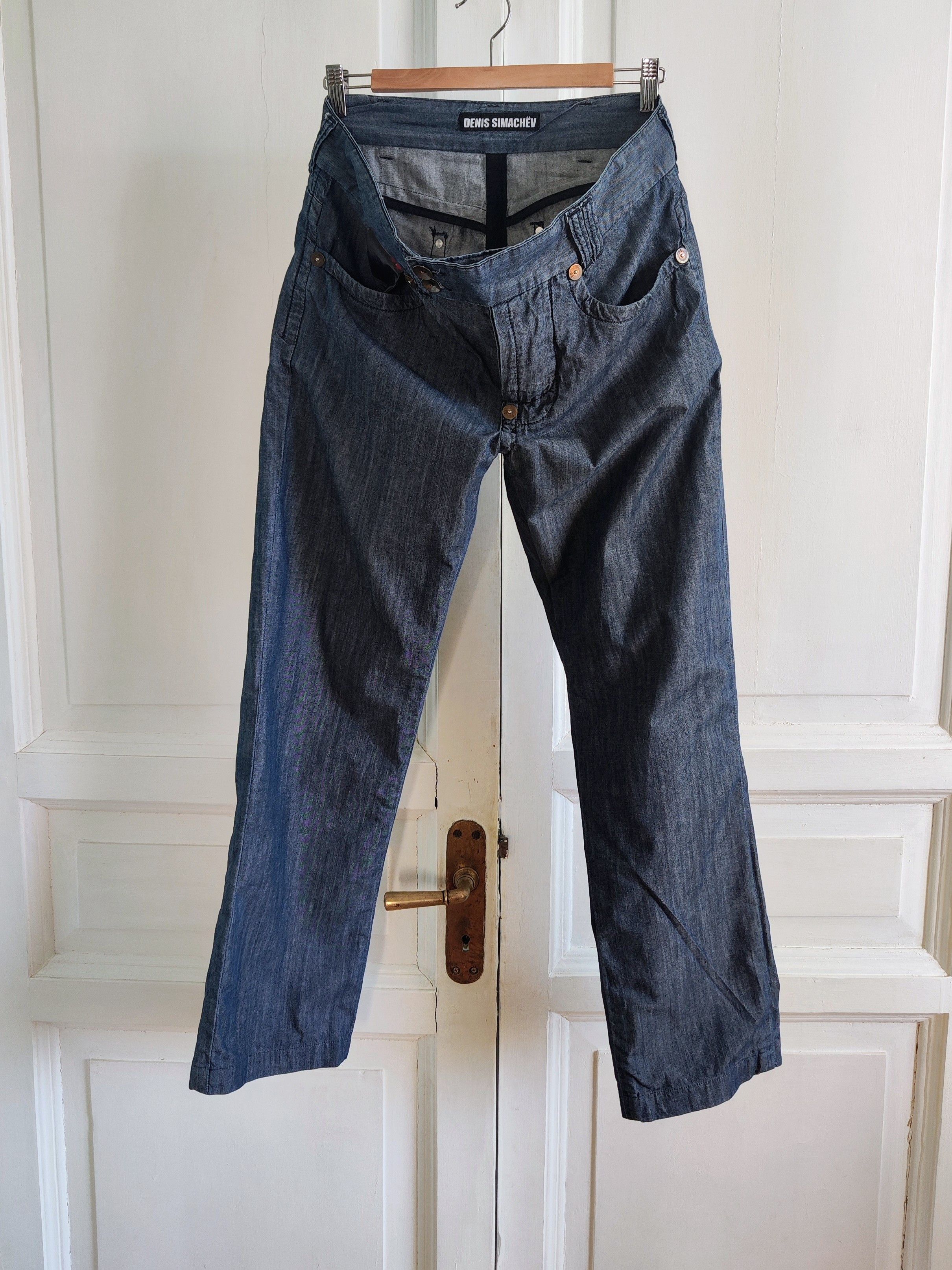Denis Simachev Vintage wide pants.Like Vetements or Balenciaga Size US 30 / EU 46 - 2 Thumbnail