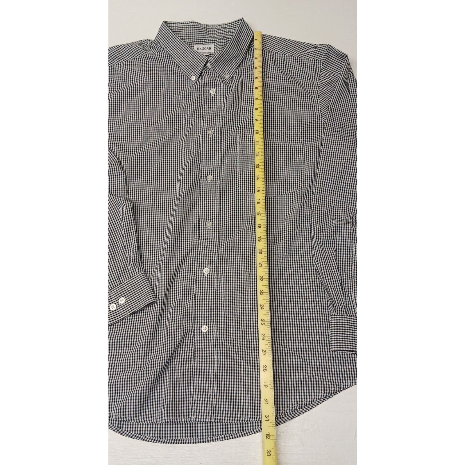 Haggar Haggar (2XL) Multicolor Plaid Soft Long Sleeve Shirt Size US XXL / EU 58 / 5 - 2 Thumbnail