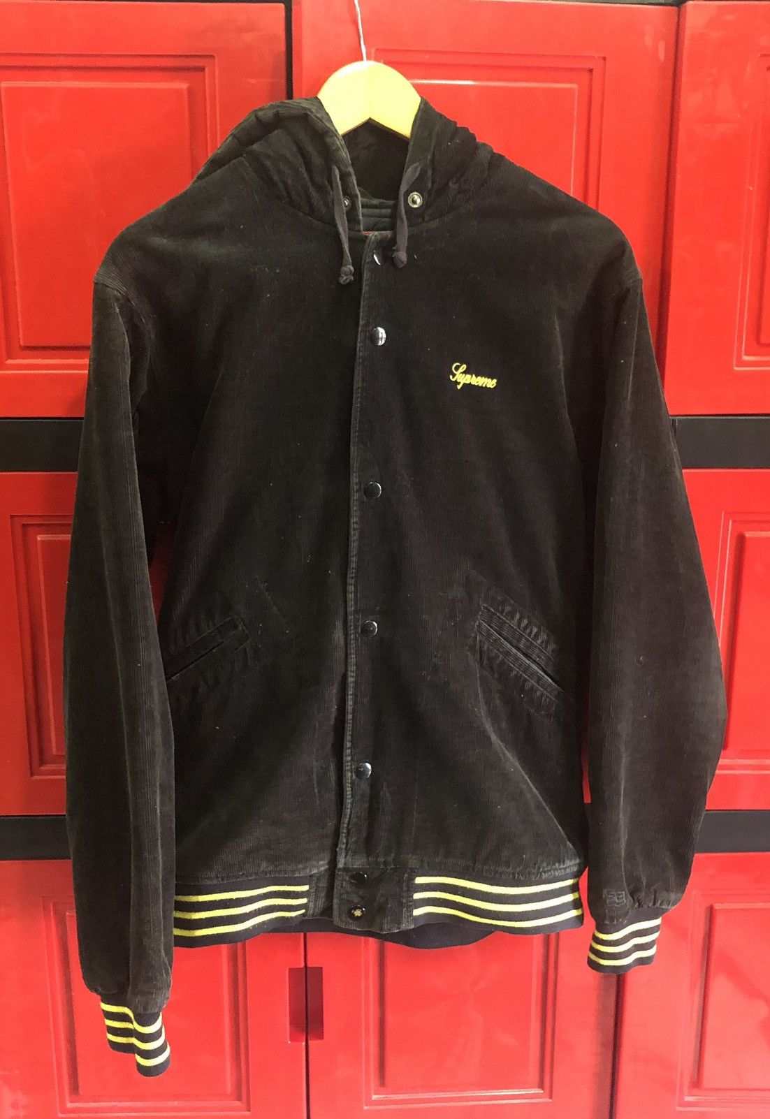 Supreme Corduroy Varsity Jacket | Grailed