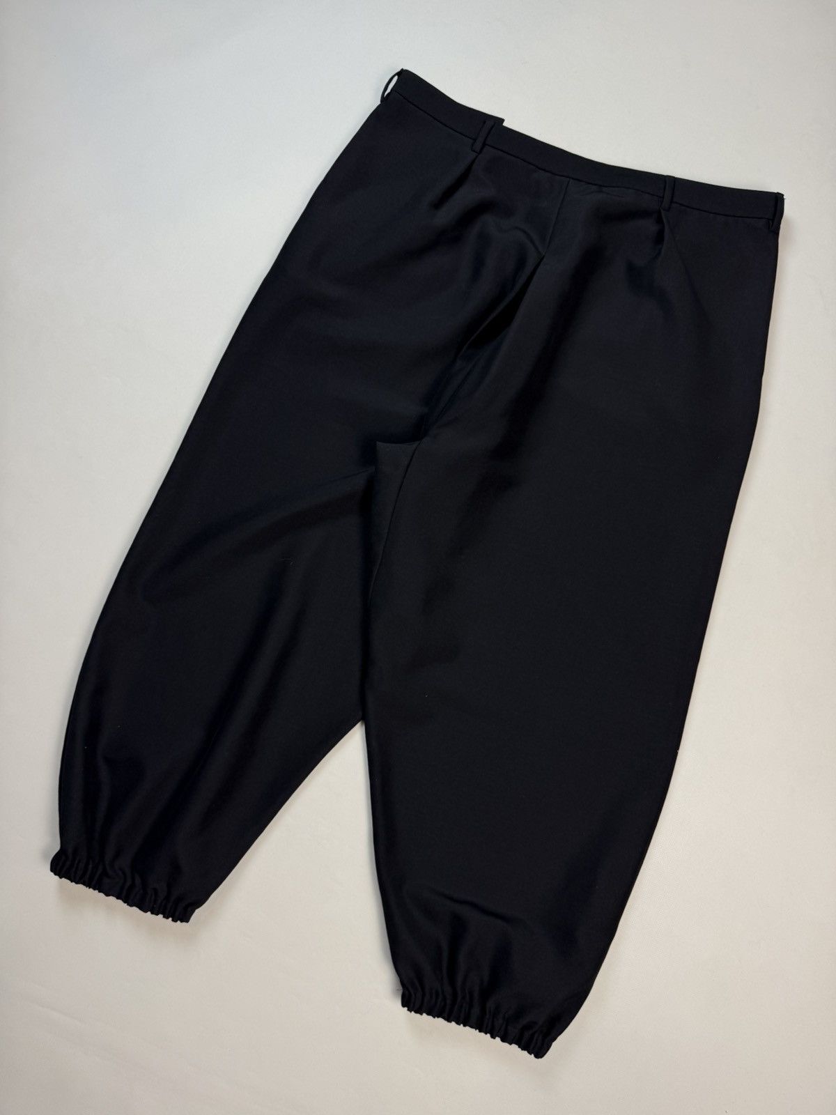 Saint Laurent Paris Saint Laurent Wool Wide Leg Baggy Drop Crotch Trousers Pants Size US 36 / EU 52 - 21 Thumbnail