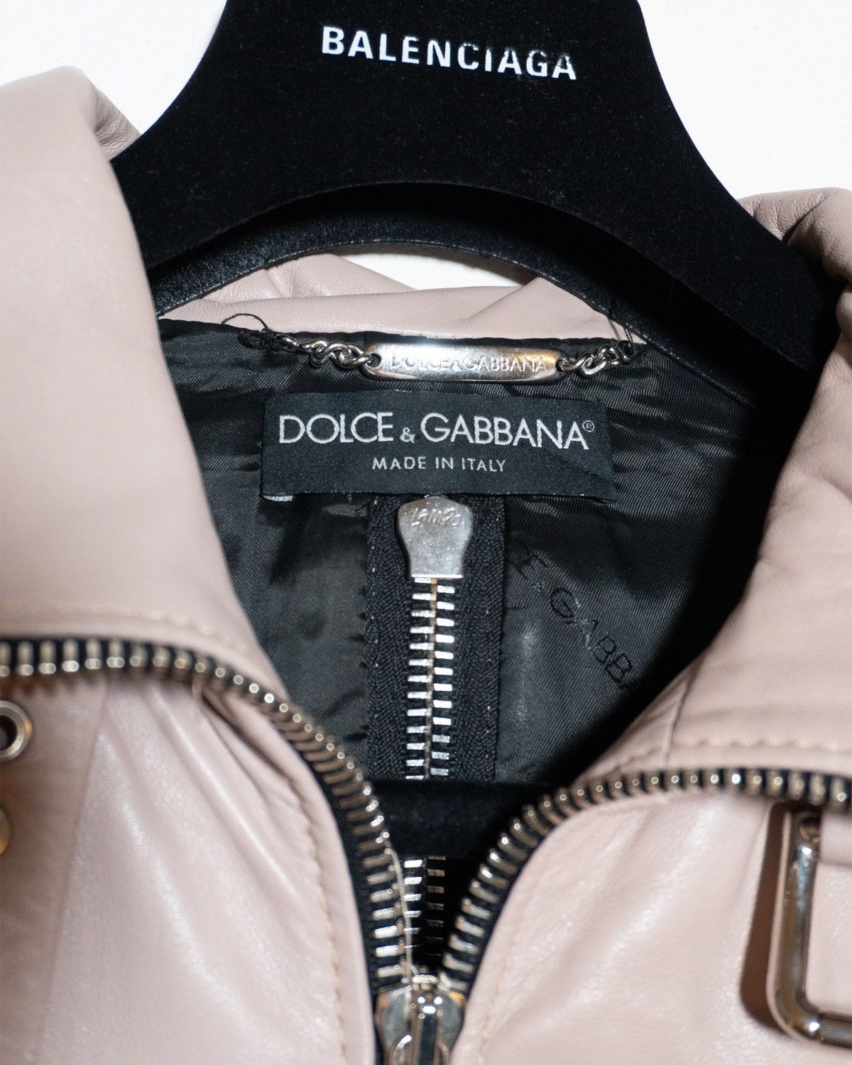 Dolce & Gabbana S/S 2003 Dolce & Gabbana ‘Sex & Love’ Bondage Leather Jacket Size M / US 6-8 / IT 42-44 - 6 Thumbnail