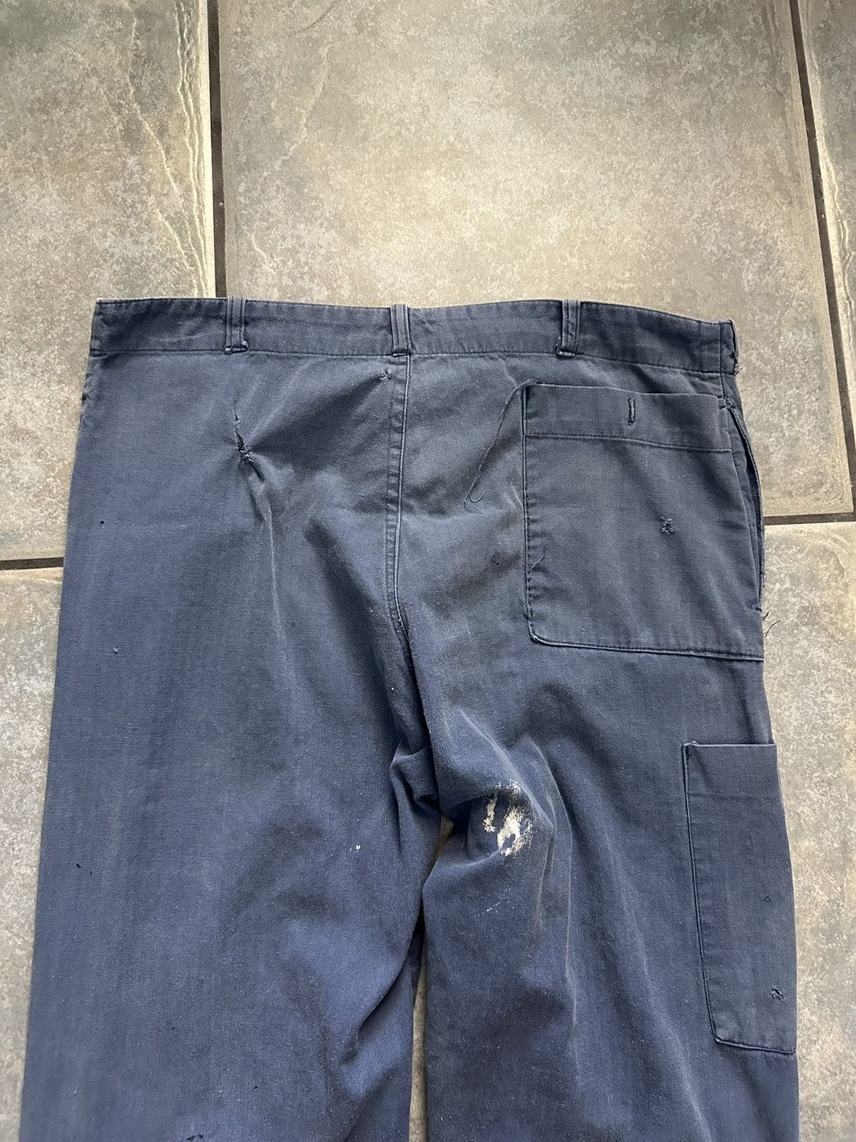 Vintage Vintage French Work Pants HBT Size US 34 / EU 50 - 5 Thumbnail