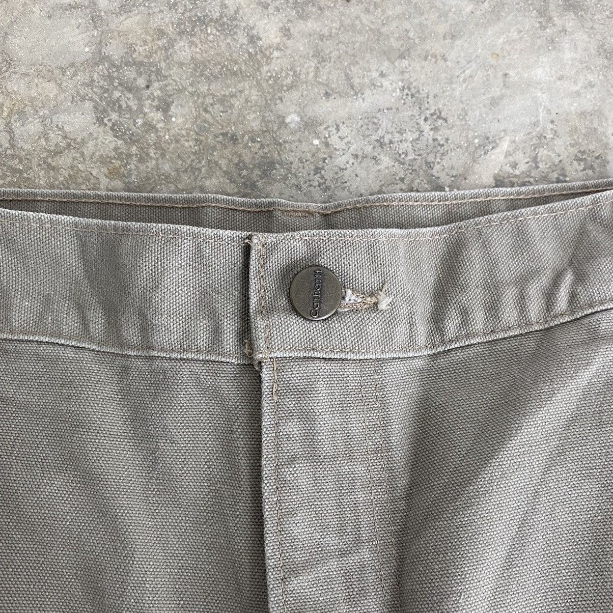 Carhartt × Vintage Vintage Carhartt Desert Grey Carpenter Workwear Pants Size US 38 / EU 54 - 9 Thumbnail