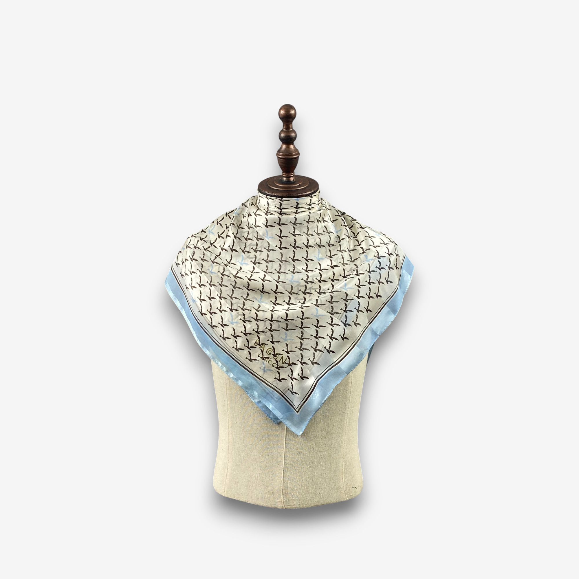 Yohji Yamamoto Vintage Sacsny Ysaccs SILK Scarf Yohji Yamamoto Scarves Size ONE SIZE - 1 Thumbnail
