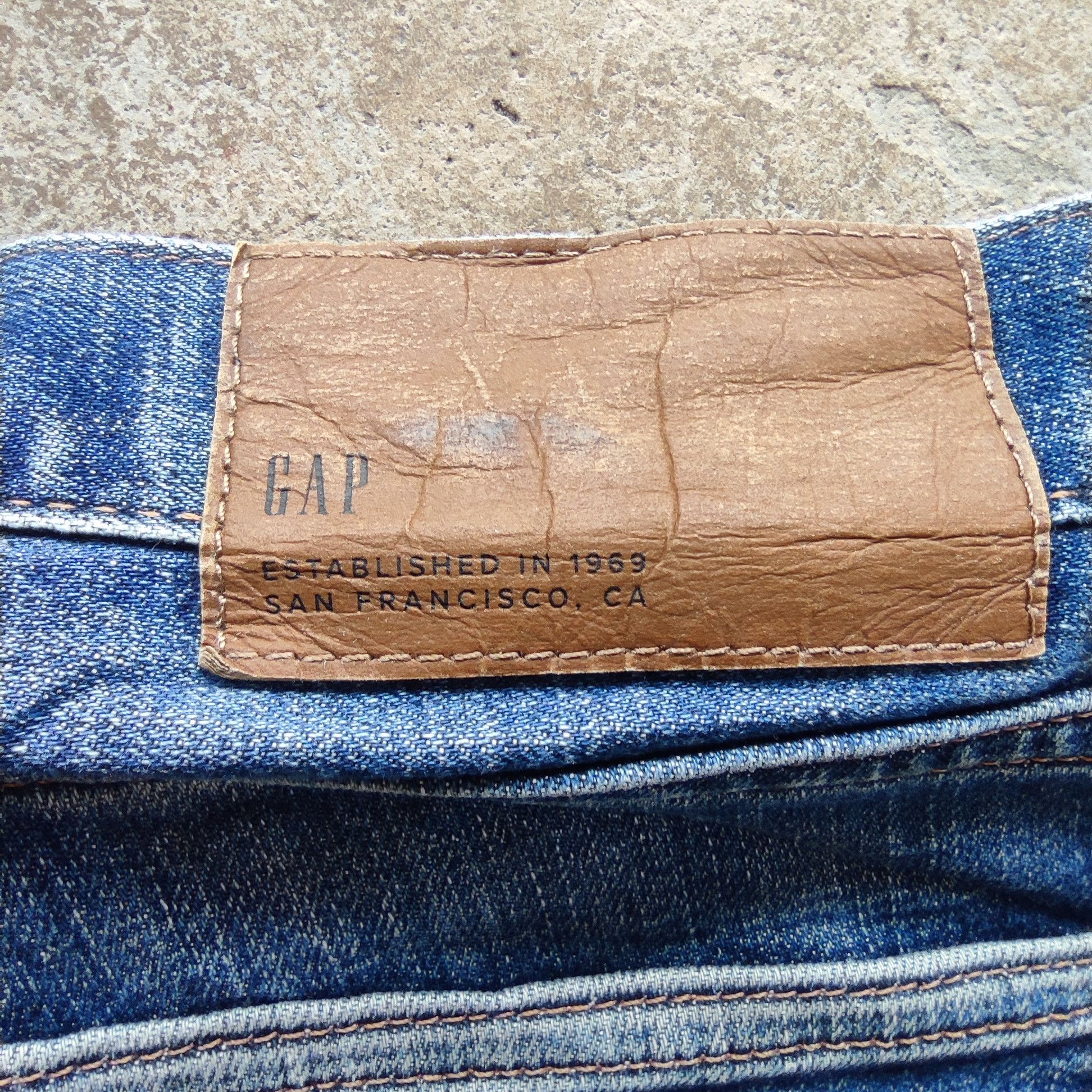 Gap Vintage GAP Brand Baggy Jeans Denim Pants Size US 37 - 10 Thumbnail