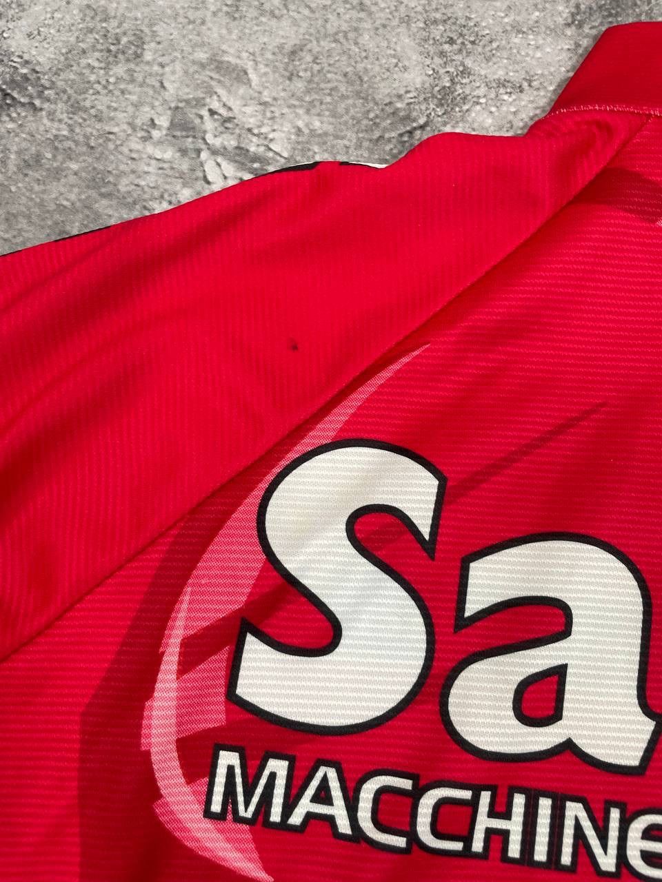 Other Santini Men Cycling Jersey Full Zip Team Saeco Romer’s Red Size US M / EU 48-50 / 2 - 7 Thumbnail