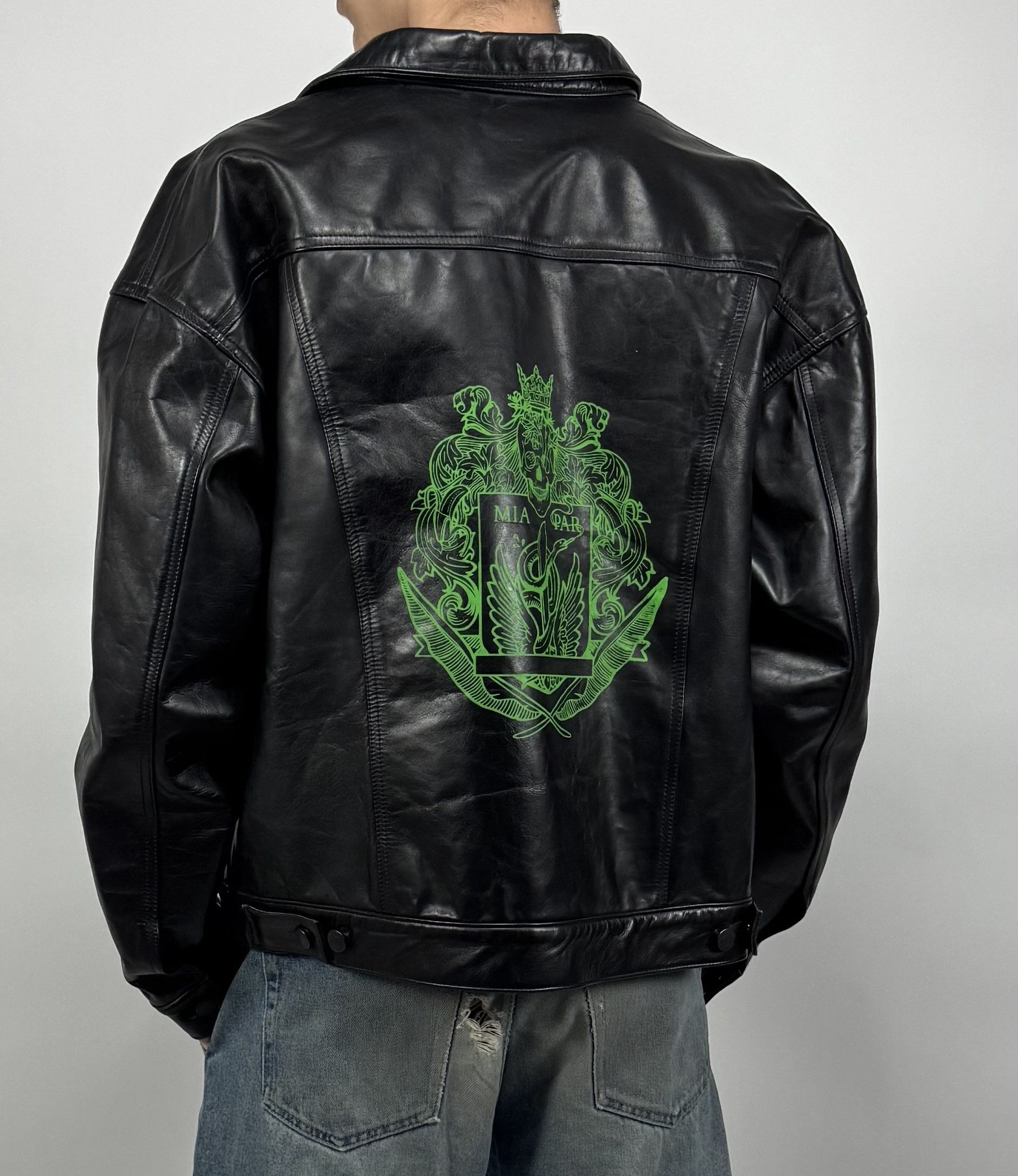 Alchemist Alchemist Heavy Leather Jacket Size US L / EU 52-54 / 3 - 3 Thumbnail
