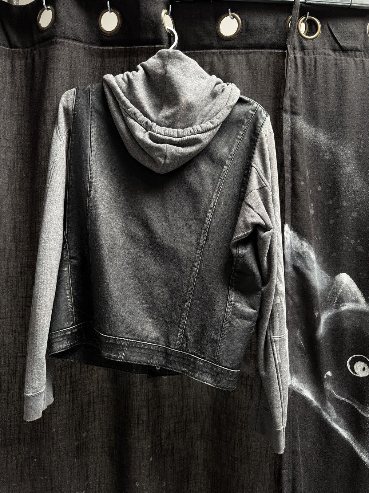 Undercover Undercover 1-of-1 Hybrid Leather Jacket Size US L / EU 52-54 / 3 - 2 Thumbnail