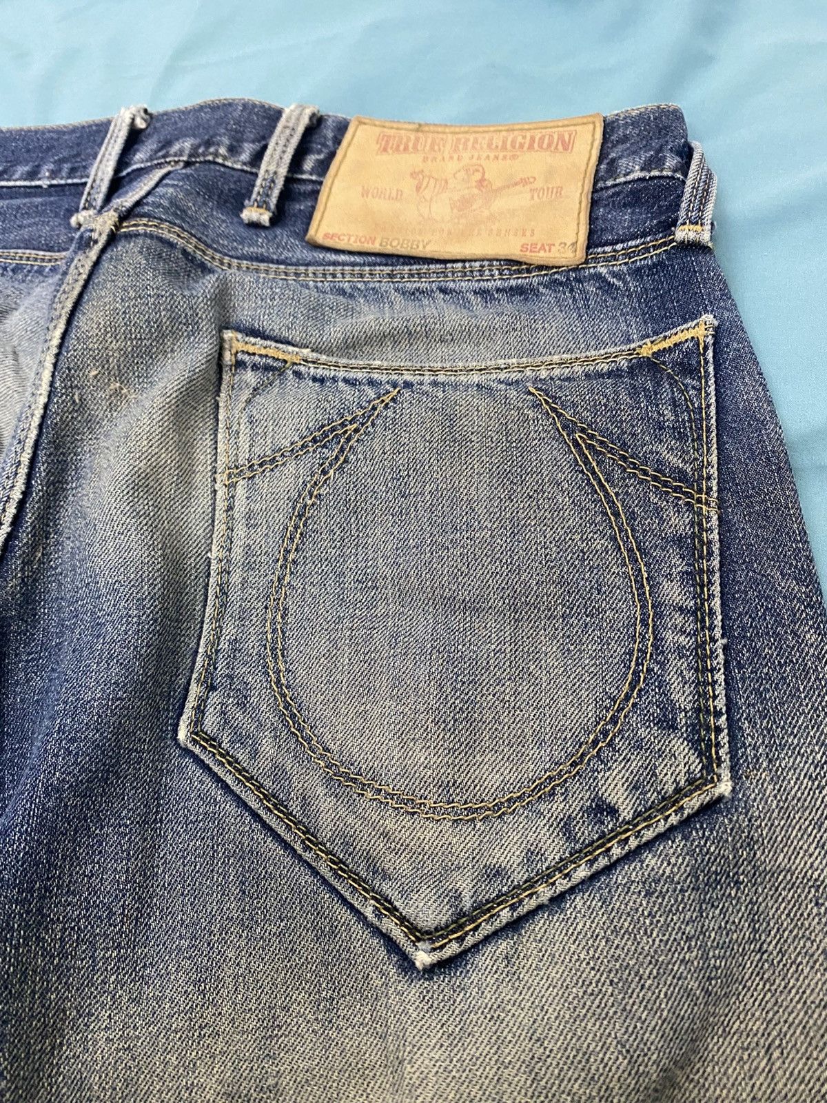Japanese Brand × True Religion True Religion Brand Jeans Vintage Size US 28 / EU 44 - 15 Thumbnail