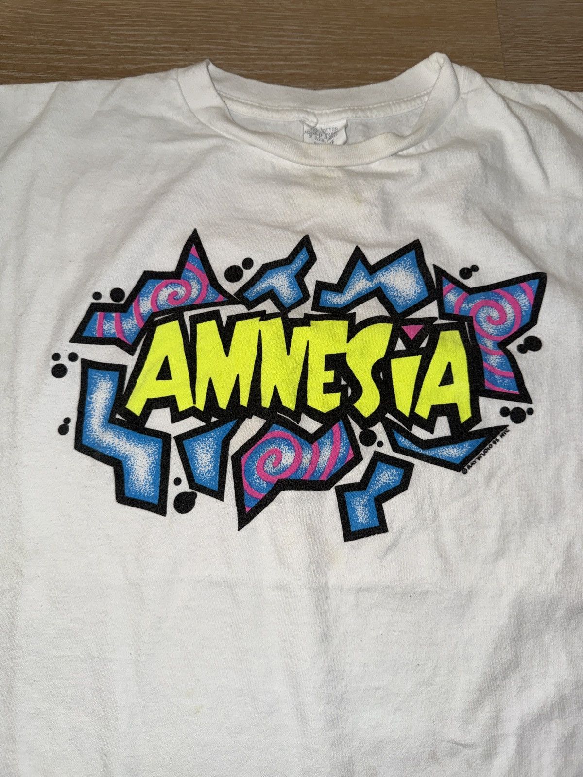 Other Vintage 90’s Amnesia NYC Art T-Shirt Size US L / EU 52-54 / 3 - 3 Thumbnail
