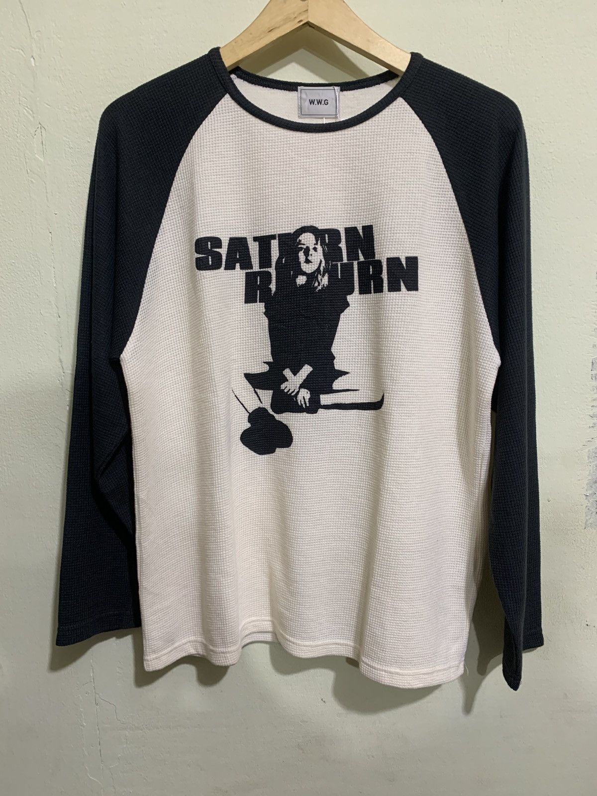 Other 2000s W.W.G pinup girl intarsia jacquard saturn return sex Size US M / EU 48-50 / 2 - 1 Thumbnail