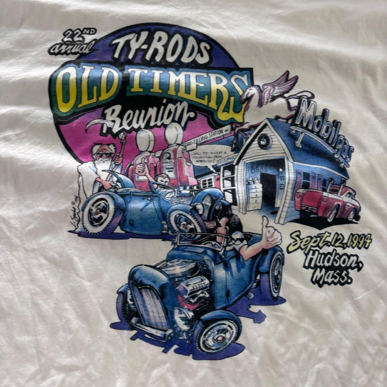 Fruit Of The Loom × Japanese Brand × Vintage Vintage T-shirt Size US XL / EU 56 / 4 - 5 Thumbnail