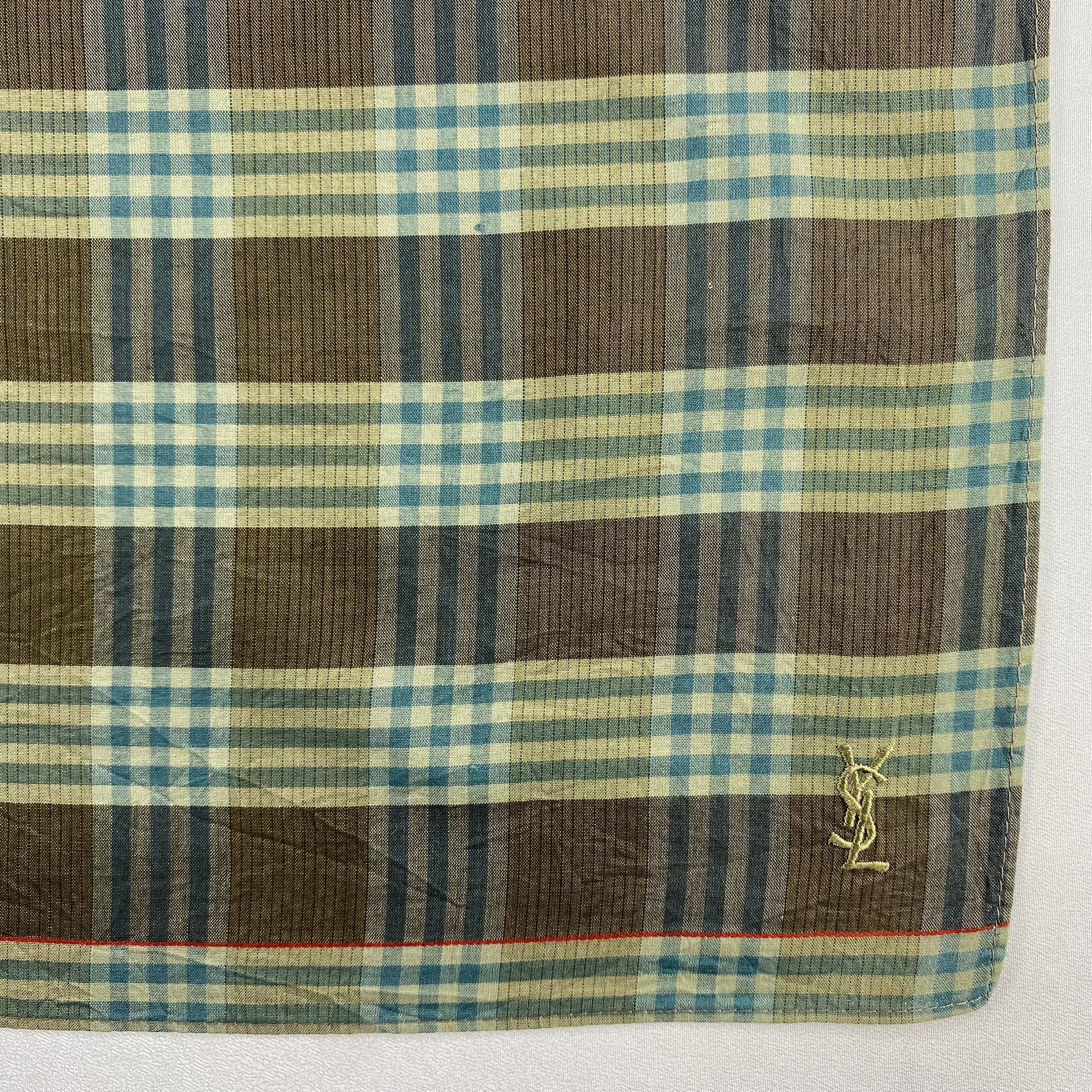 Vintage Yves Saint Laurent Handkerchief / Neckerchief-P1070 Size ONE SIZE - 3 Thumbnail