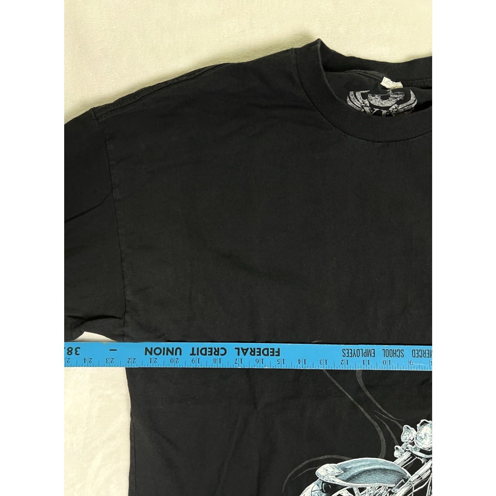 Vintage American Heritage T-Shirt XL Black Biker Motorcycle Eagle “The Night Riders” 90s USA Men Size US XL / EU 56 / 4 - 5 Thumbnail