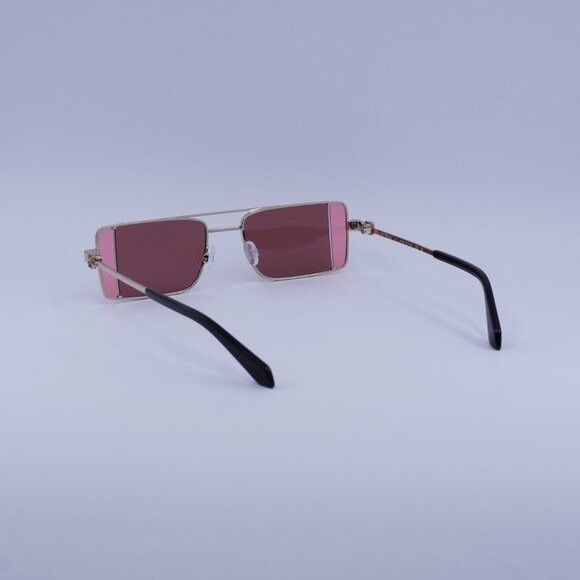 Off-White Off-White OERI14A CORTEZ 7628 Sunglasses Gold Rectangle Size ONE SIZE - 9 Thumbnail