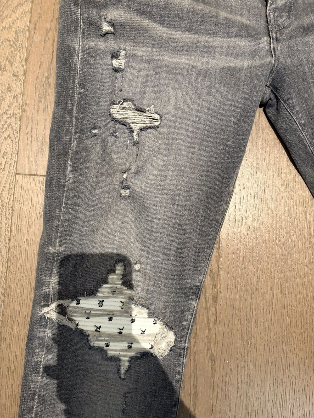 Amiri Amiri Playboy MX1 Grey Jeans Size US 36 / EU 52 - 4 Thumbnail