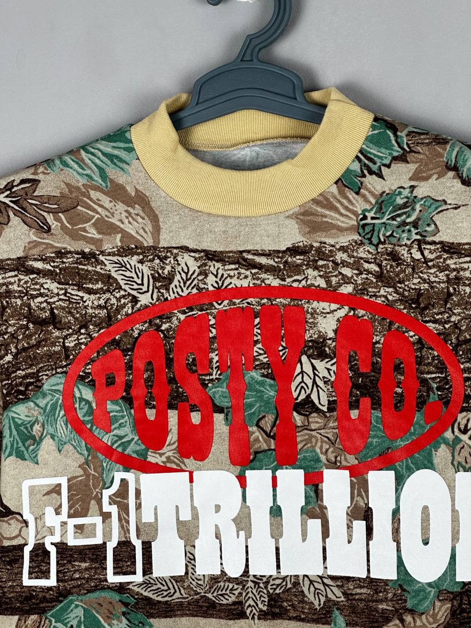 Band Tees Posty Co F1 Trillion Camo Long Sleeve Post Malone T Shirt Size US S / EU 44-46 / 1 - 5 Thumbnail