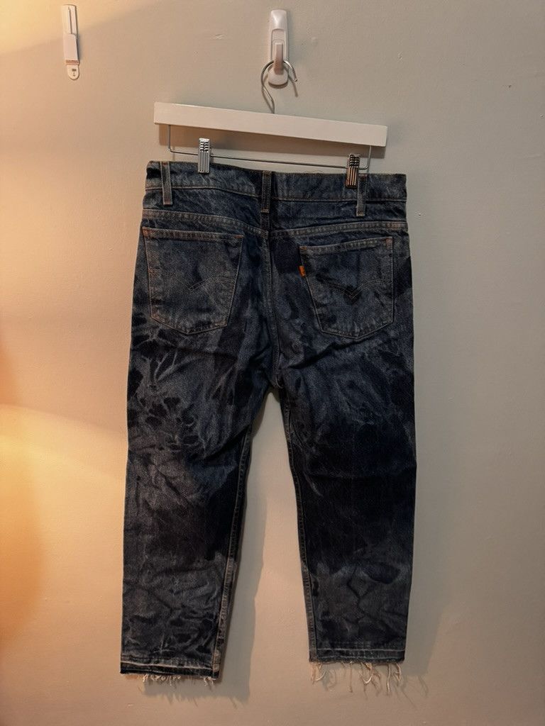 Levi's Vintage Levi's 505 - Bleached Orange Tab Size US 33 - 2 Thumbnail