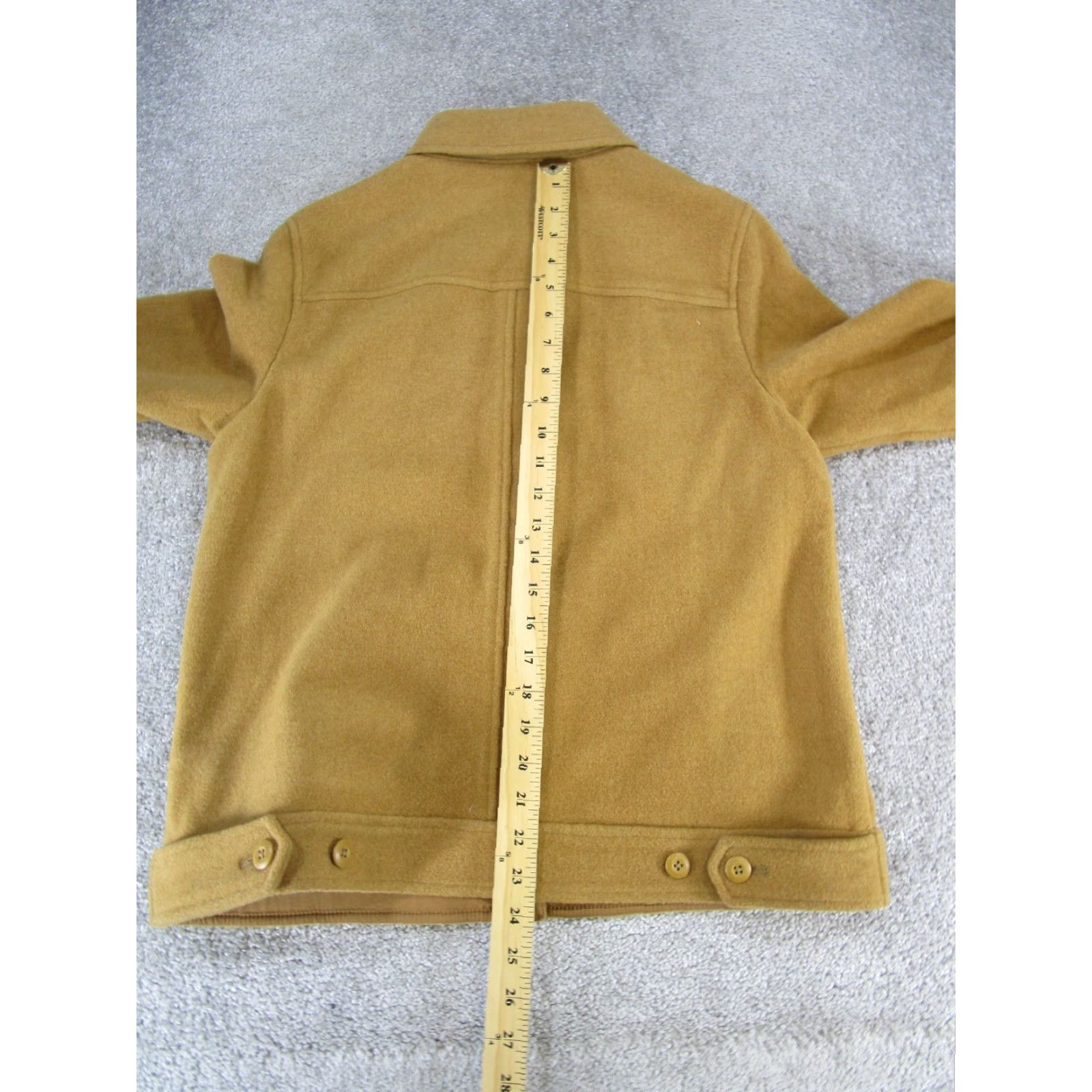 J.Crew J.CREW Jacket Womens Small Brown Wool Trucker Jacket - Brown Wool Blend Lining Regular Fit Short Description? Size S / US 4 / IT 40 - 7 Thumbnail