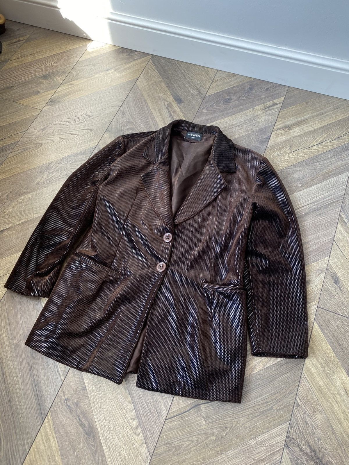 Sandro Vintage Sandro Paris Women’s Blazer Size M / US 6-8 / IT 42-44 - 3 Thumbnail