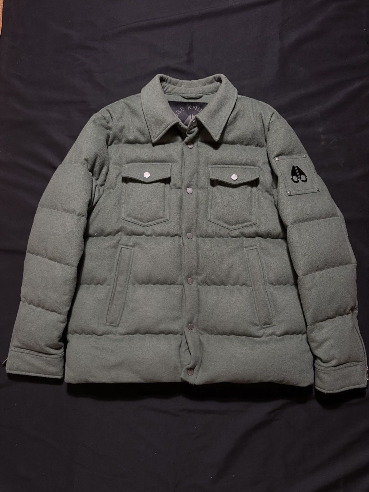 Moose Knuckles Moose Knuckles Westmore Sage Jacket - Size L Size US L / EU 52-54 / 3 - 1 Thumbnail