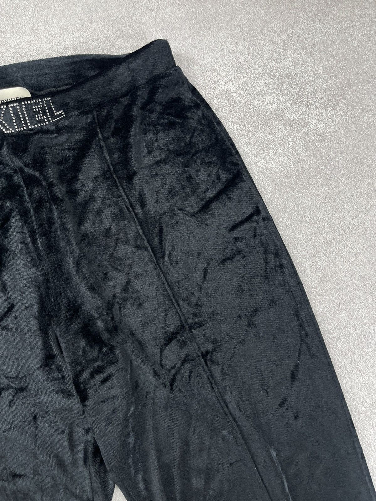 Sonia Rykiel Sonia Rykiel High-waisted Velvet Stirrup Pants Size 34" / US 12 / IT 48 - 5 Thumbnail