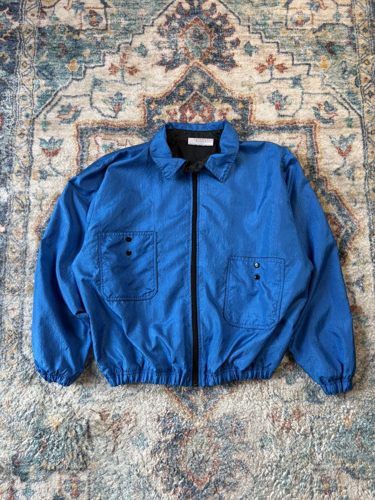 Vintage Vintage Textured Zip-up Light Ski Jacket Large Size US L / EU 52-54 / 3 - 1 Thumbnail