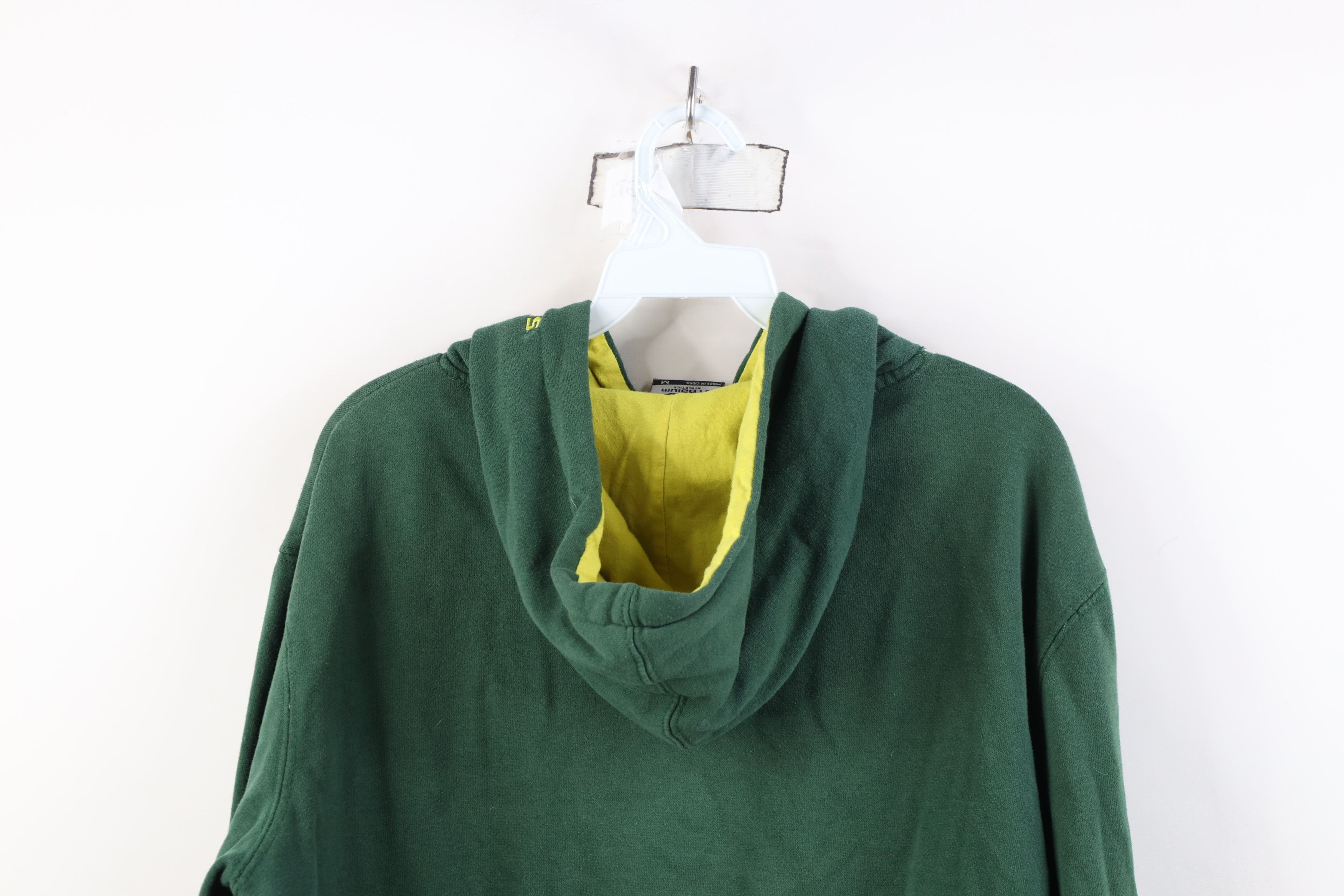 Vintage Vintage Y2K University of Oregon Hoodie Sweatshirt Green Size US M / EU 48-50 / 2 - 14 Thumbnail