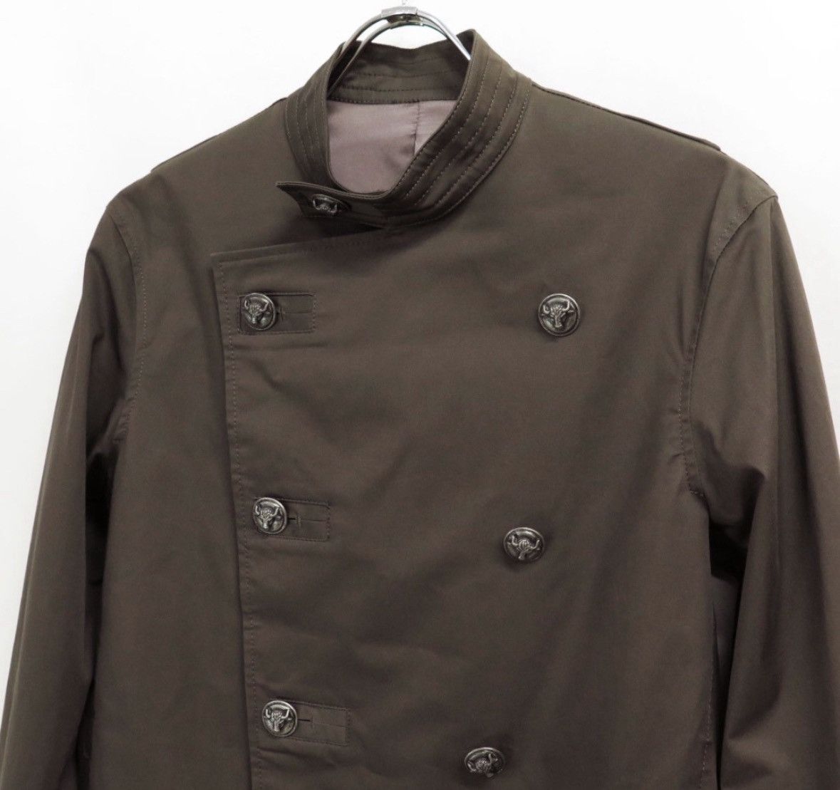 Jean Paul Gaultier Jean Paul GAULTIER BULL HEAD BUTTON BLOUSON Size US M / EU 48-50 / 2 - 3 Thumbnail