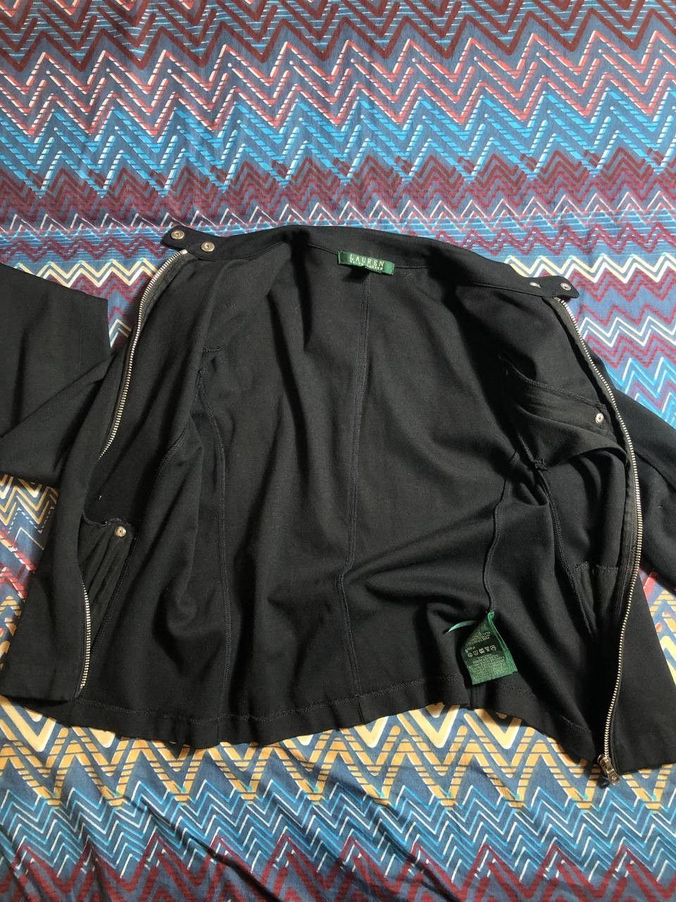 Lauren Ralph Lauren vintage Lauren Ralph Lauren black Y2K jacket Streetwear Size S / US 4 / IT 40 - 10 Thumbnail