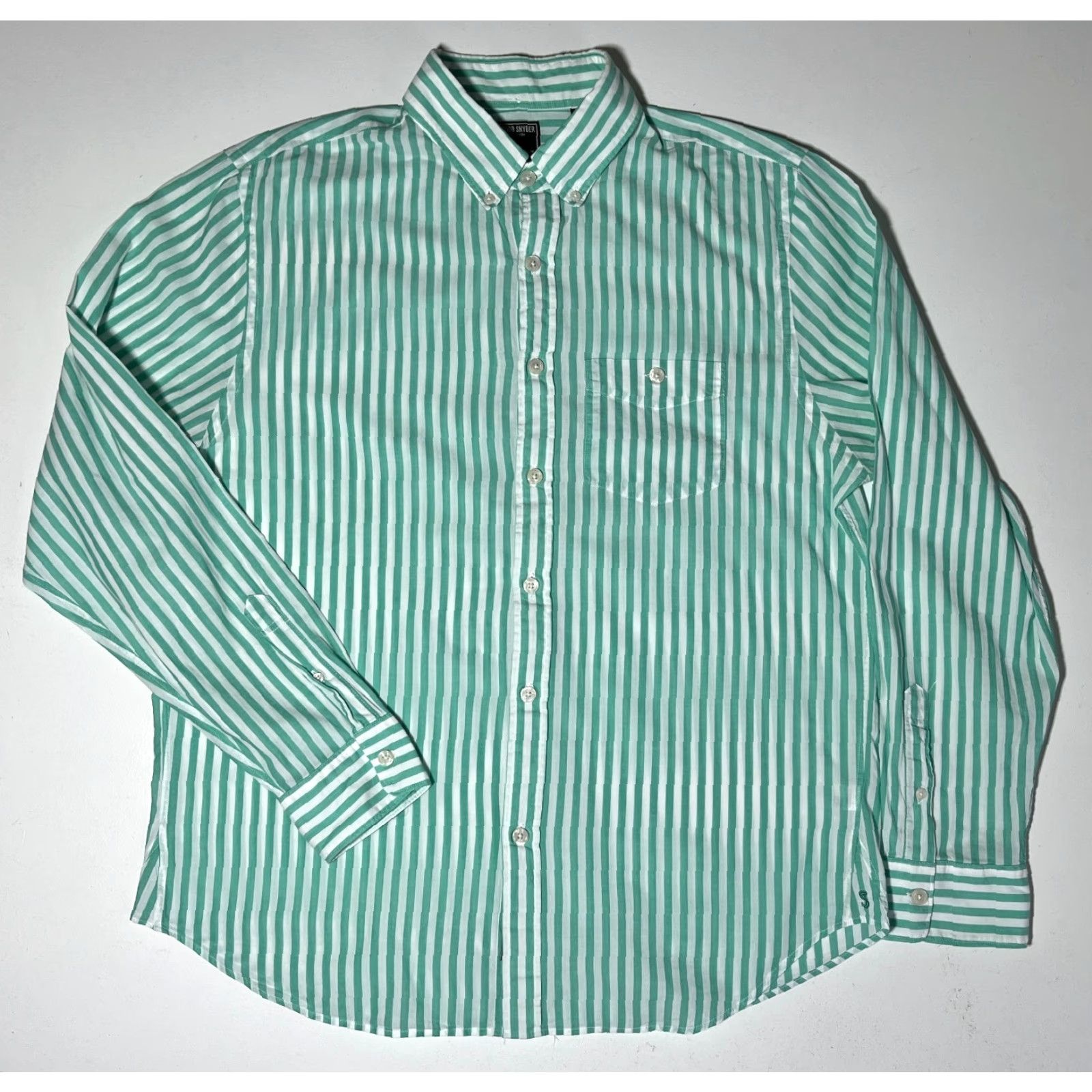 Todd Snyder Todd Snyder NY Striped Shirt Men’s L Cotton Dress Shirt Long Sleeve Multicolor Size US L / EU 52-54 / 3 - 4 Thumbnail