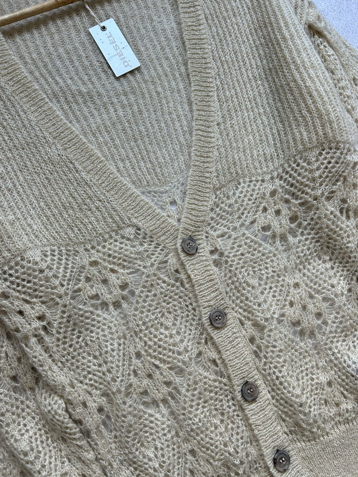 Diesel × Vintage Diesel Vintage Y2K x Avantgarde women's cardigan size XS Size XS / US 0-2 / IT 36-38 - 8 Thumbnail