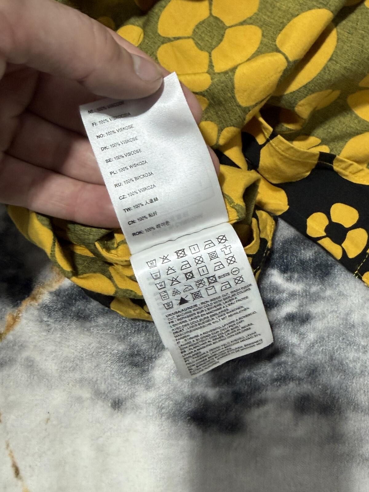 Marni Marni x Carhartt WIP Button Shirt ‘SunFlower’ - XS Size US XS / EU 42 / 0 - 6 Thumbnail