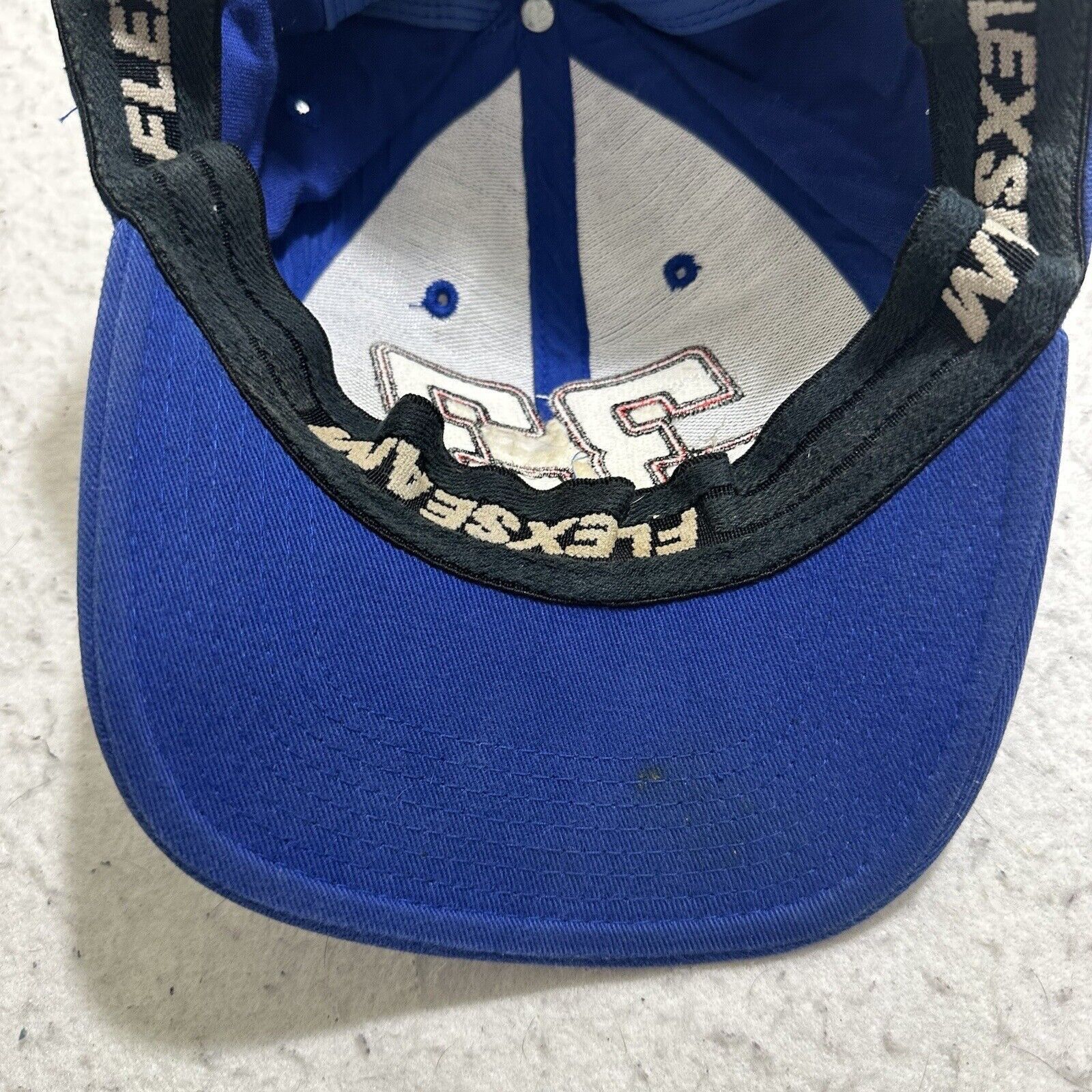 NASCAR NASCAR Joe Nemechek Racing Blue Baseball Hat Fitted Cap Size ONE SIZE - 10 Thumbnail
