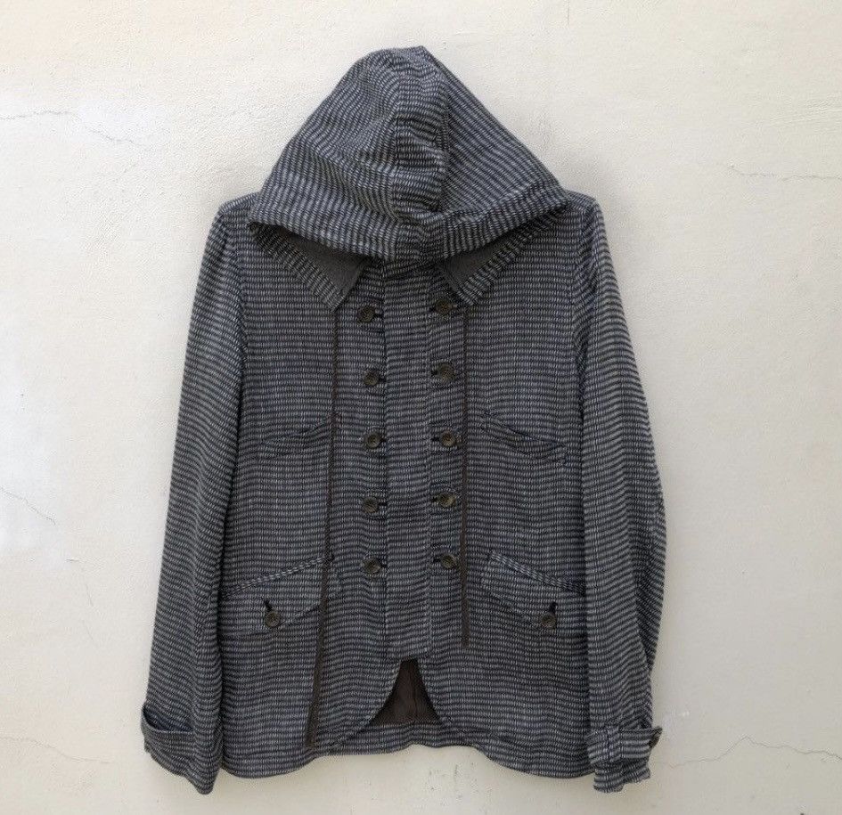 SHAREEF 2007 SHAREEF Japan Linen Hoodie Zipper Jacket Size US M / EU 48-50 / 2 - 6 Thumbnail