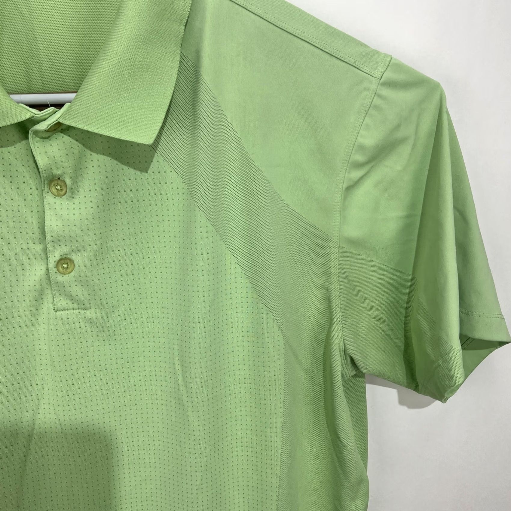 Nike Nike Golf Polo Shirt Short Sleeve Green XL Men Regular Dri-Fit Moisture Wicking Breathable Size US XL / EU 56 / 4 - 5 Thumbnail