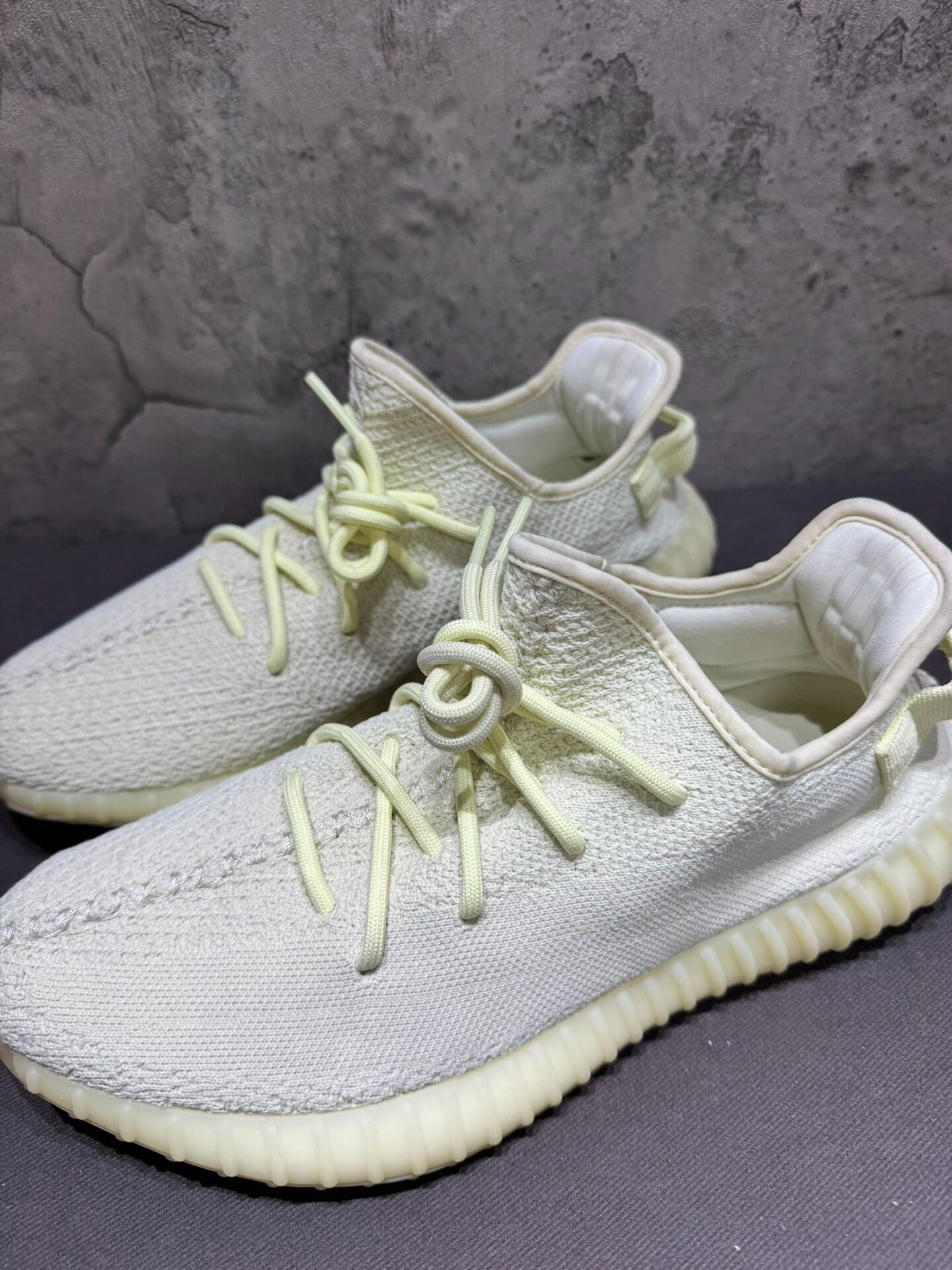Adidas Adidas YEEZY350 Yellow Lowtop Sneakers 10.5 Men Size US 10.5 / EU 43-44 - 1 Thumbnail