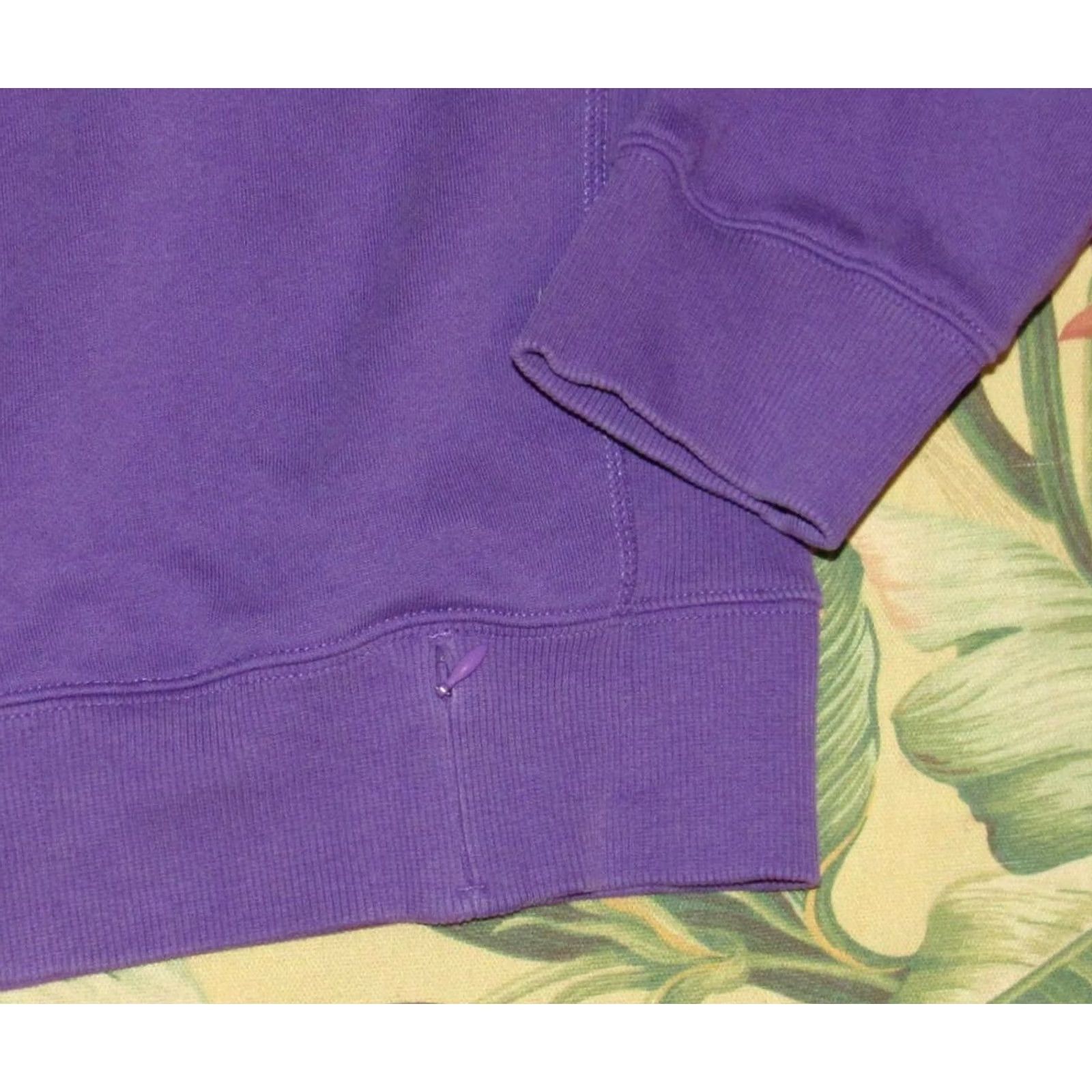 Vintage LACOSTE LIVE Purple Cotton Embroidered Sweater Unisex XL Pullover Mens Size US XL / EU 56 / 4 - 3 Thumbnail