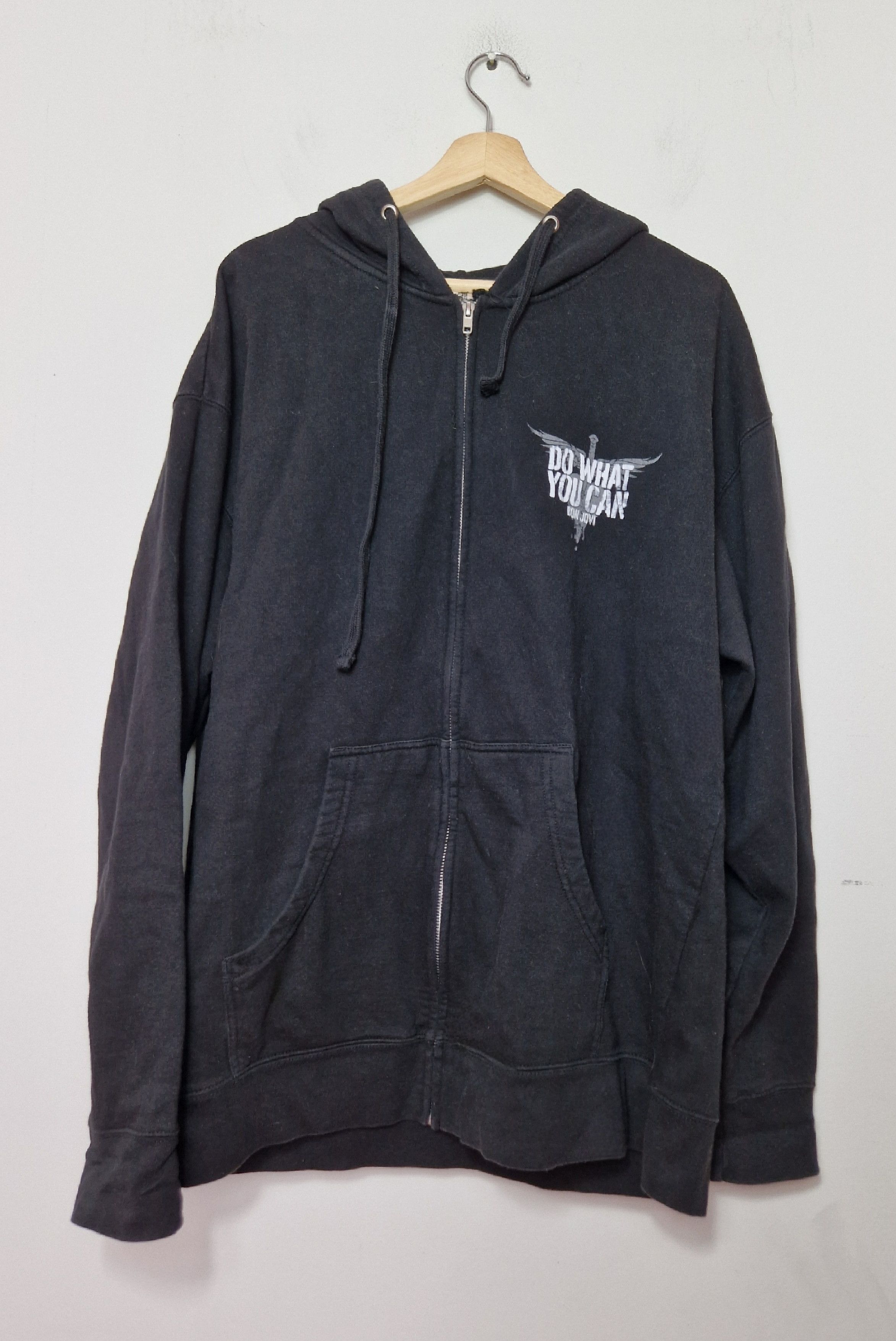 Band Tees × Bon Jovi Bon Jovi Do What You Can 2020 tour og promo sweatshirt Size US XL / EU 56 / 4 - 3 Thumbnail