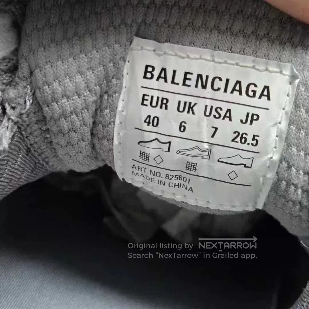 Balenciaga balenciaga 3xl gray sneaker with metal buckle. Size US 9 / EU 42 - 5 Thumbnail