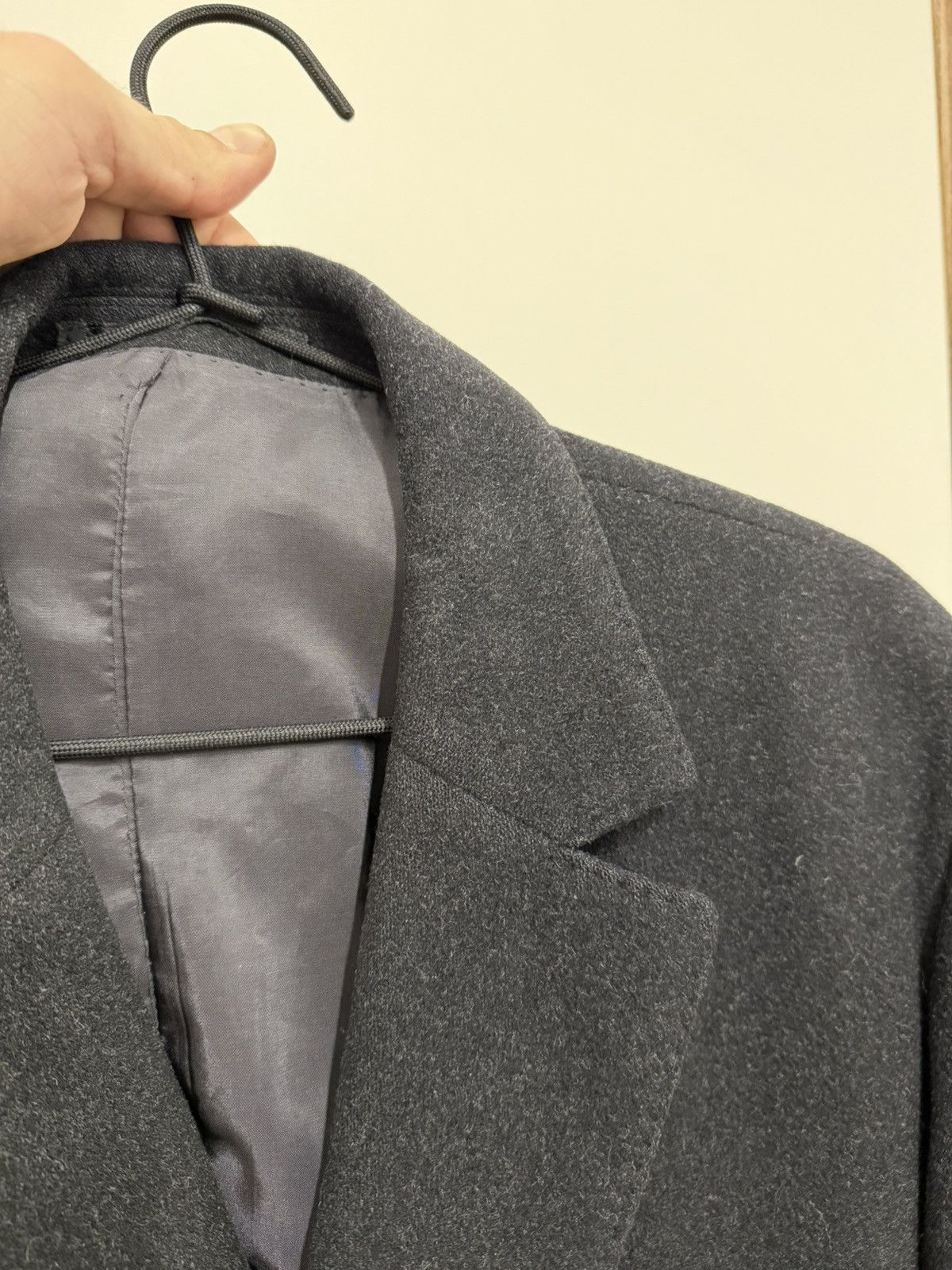 Hugo Boss Vintage Hugo Boss Wool Cashmere Black Coat Size US M / EU 48-50 / 2 - 7 Thumbnail