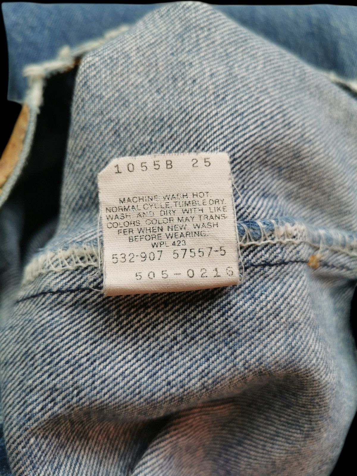 Levi's 80s Levi’s 505 Patina Jeans Size US 30 / EU 46 - 9 Thumbnail