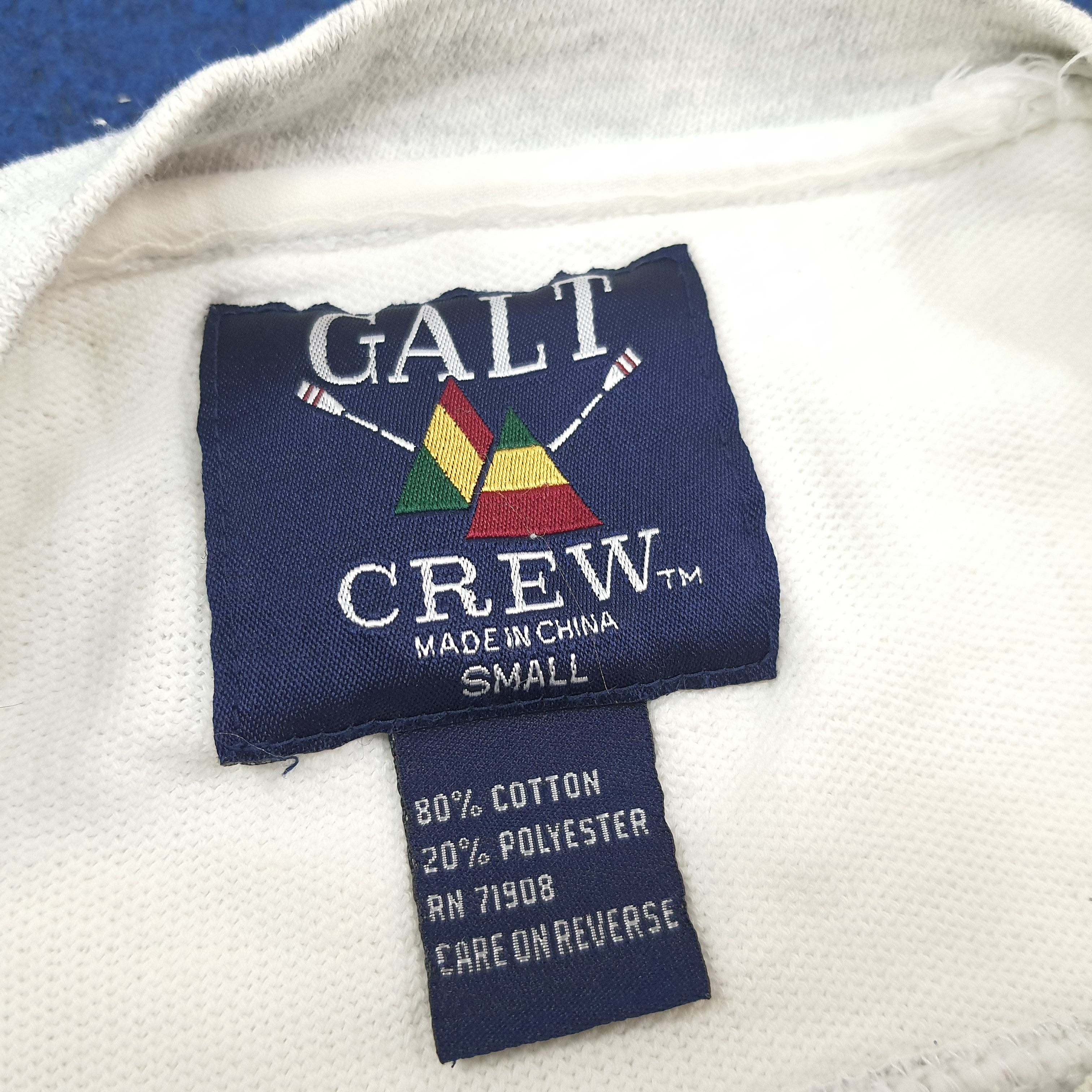 Galt Crew Vintage Notre Dame America Football NFL Sweatshirt C256N14 Size US M / EU 48-50 / 2 - 4 Thumbnail