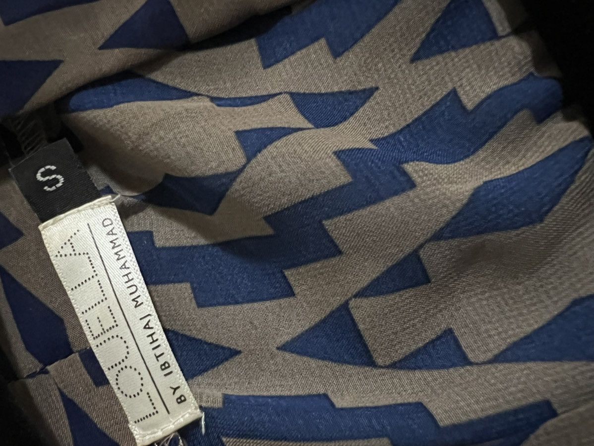 Other Louella by Ibtihaj Muhammad Blue Ikat Caftan Size S / US 4 / IT 40 - 6 Thumbnail